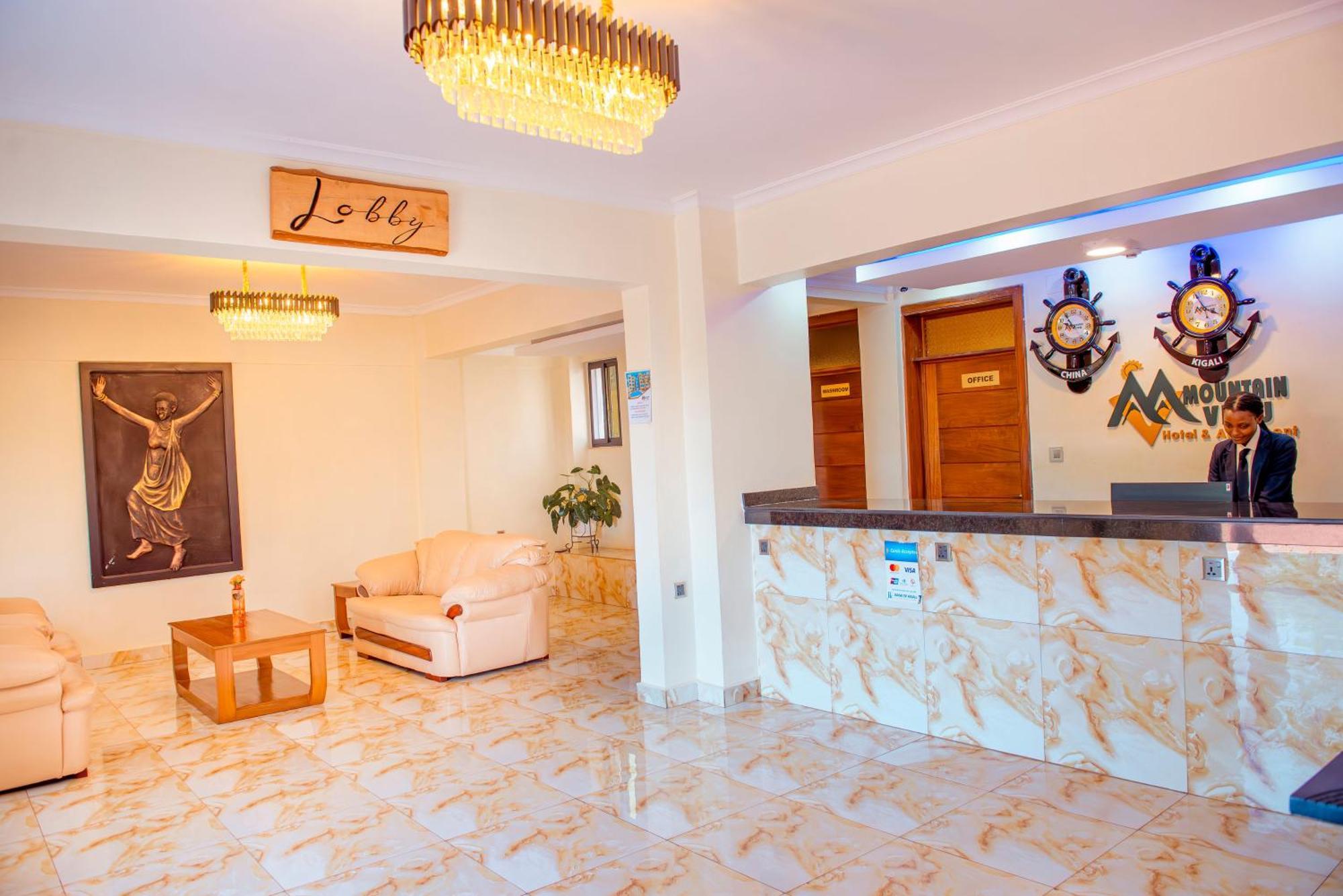 Mountain View Hotel & Apartment Кигали Экстерьер фото
