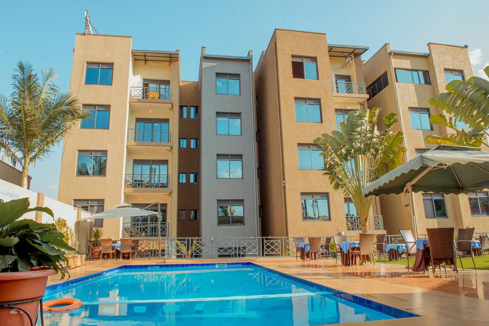 Mountain View Hotel & Apartment Кигали Экстерьер фото